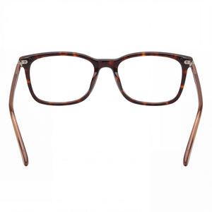 Calvin Klein CK22541 Rectangle Eyeglasses for Women — interior view, Acetate frame detail