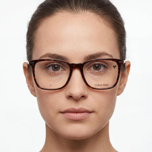 Calvin Klein CK22541 Havana Eyeglasses Women — lifestyle wear, office and reading