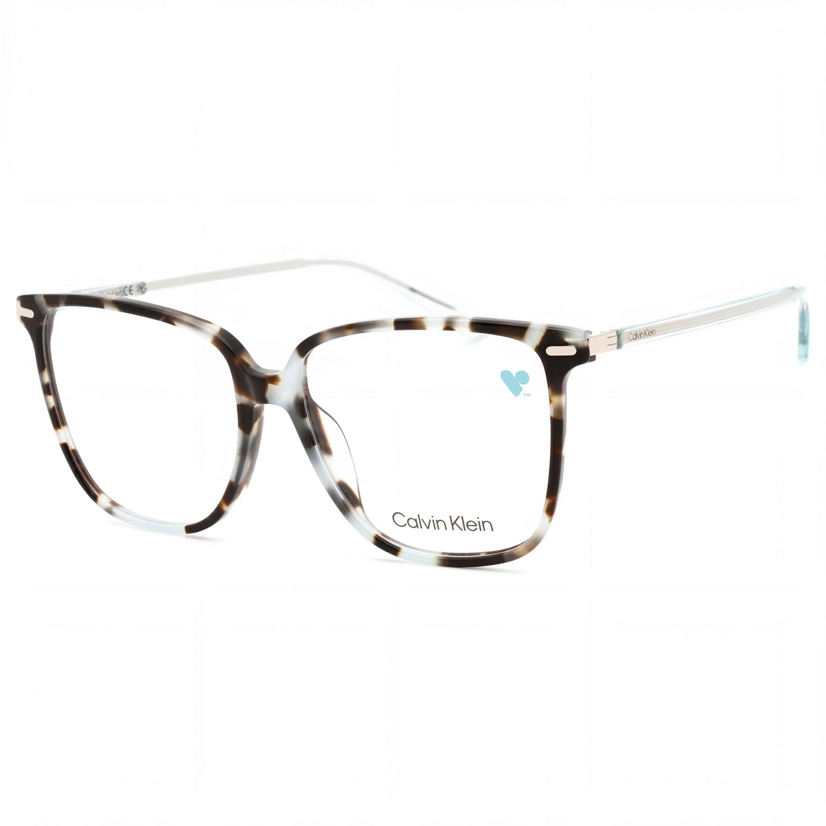 Calvin Klein Ck22543 Havana Square Eyeglasses Unisex, 56mm, Photo 1