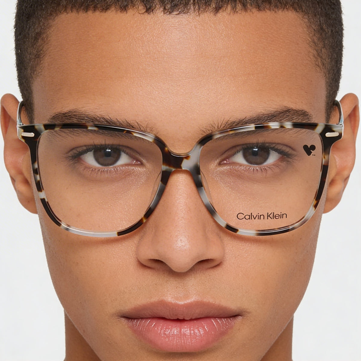 Calvin Klein Ck22543 Havana Square Eyeglasses Unisex, 56mm, Photo 3