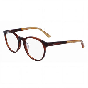Calvin Klein CK22546 Havana Round Eyeglasses for Women, Plastic frame