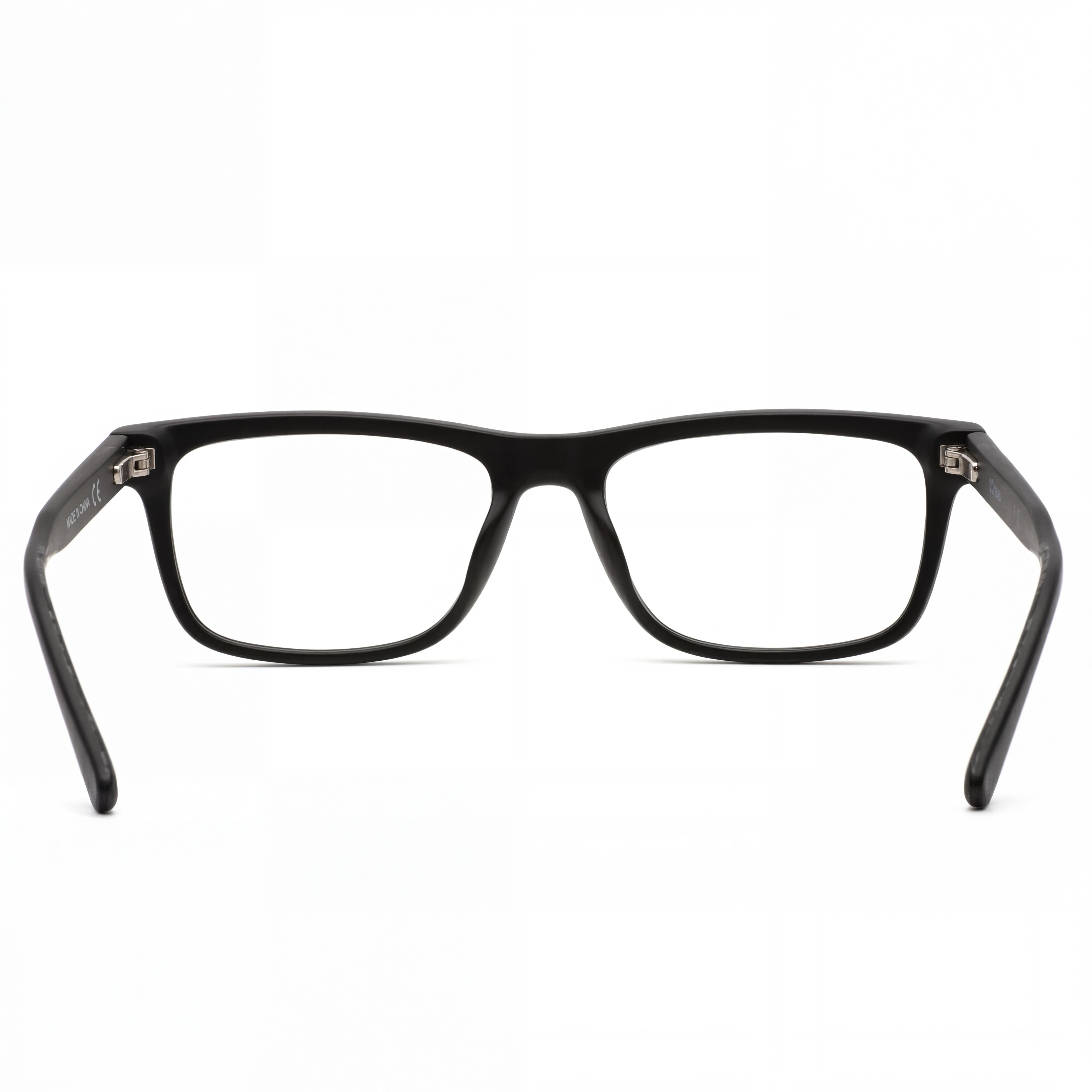 Calvin Klein CK22547 Gafas rectangulares negras para hombre, acetato de 54 mm, Photo 3