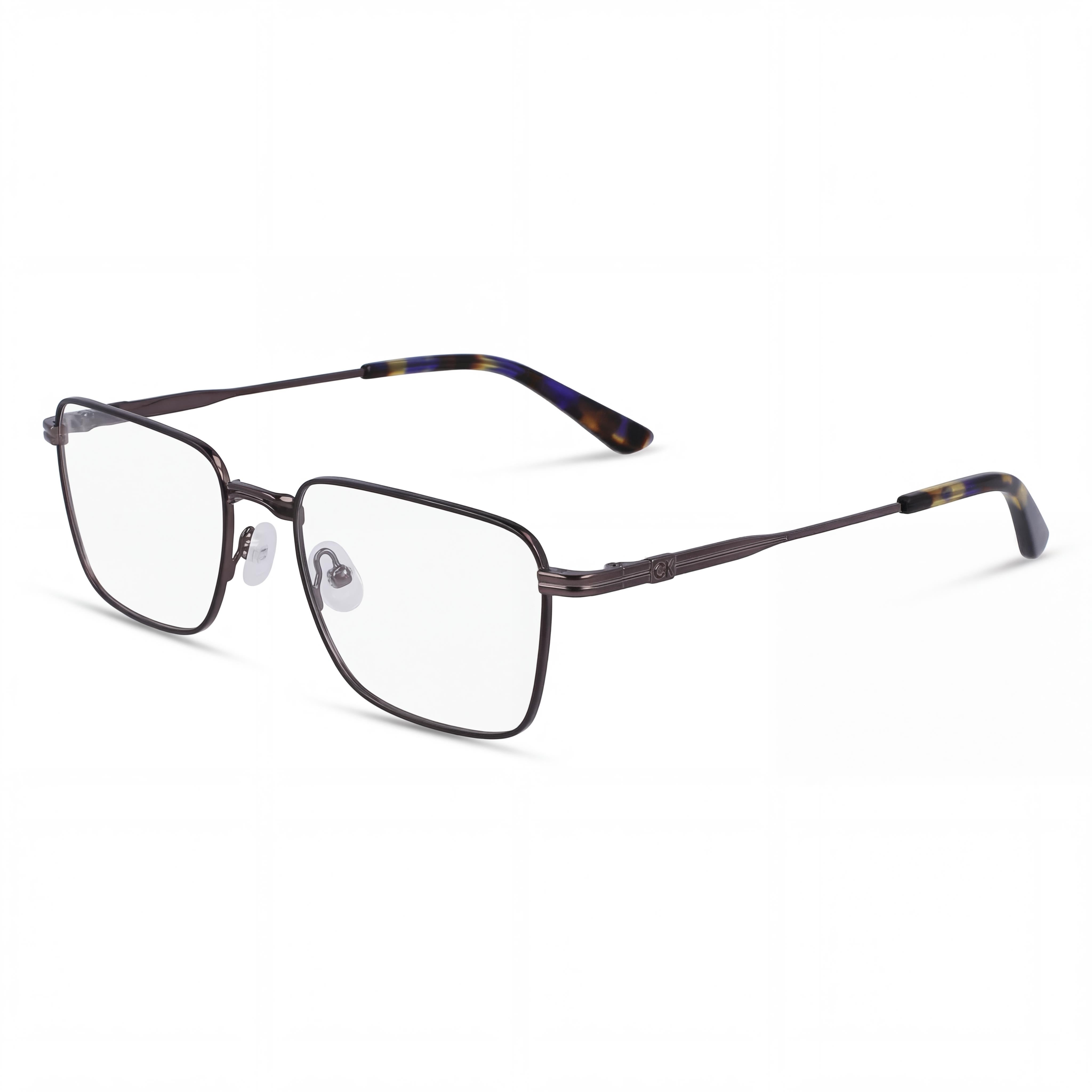 Calvin Klein Ck23104 Gafas Unisex Rectangulares Marrones, Acetato 52mm, Photo 1