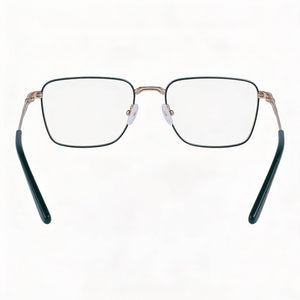 Calvin Klein Ck23104 Rectangle Eyeglasses Unisex — front view, Metal