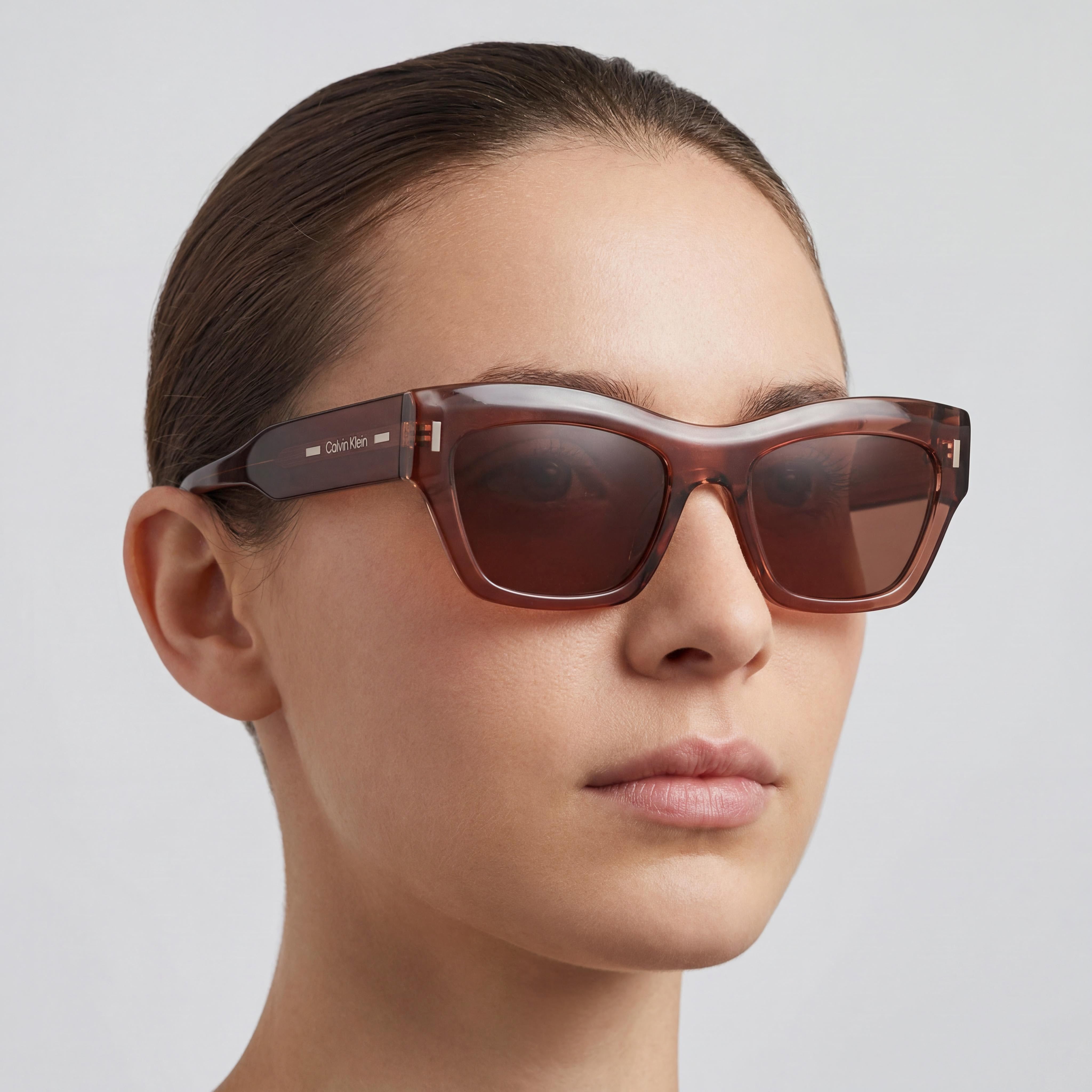 Calvin Klein CK23503S Rose Cat Eye Sunglasses Unisex, 54mm, Photo 4