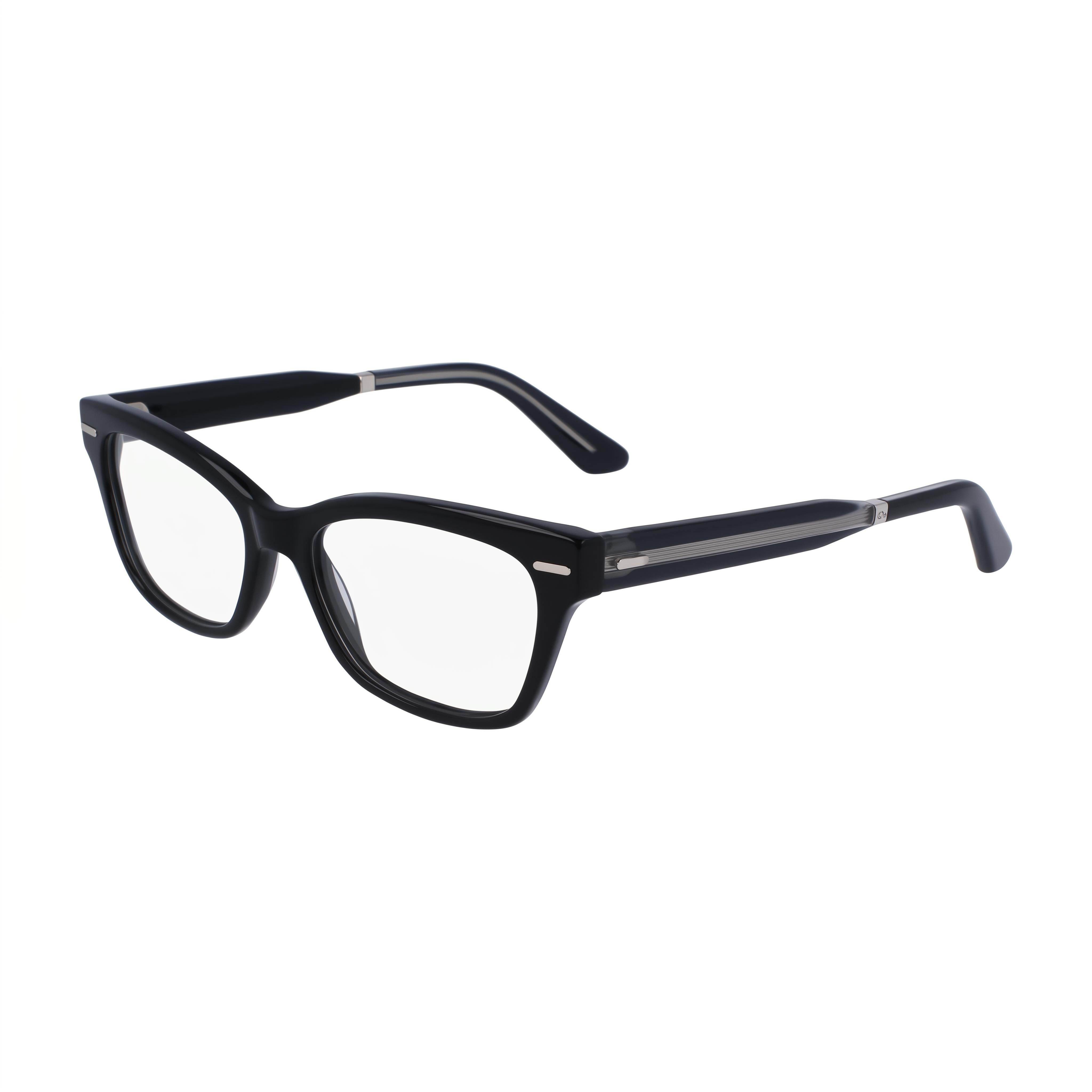 Calvin Klein CK23512 Black Rectangle Unisex Eyeglasses, Acetate 52mm, Photo 1