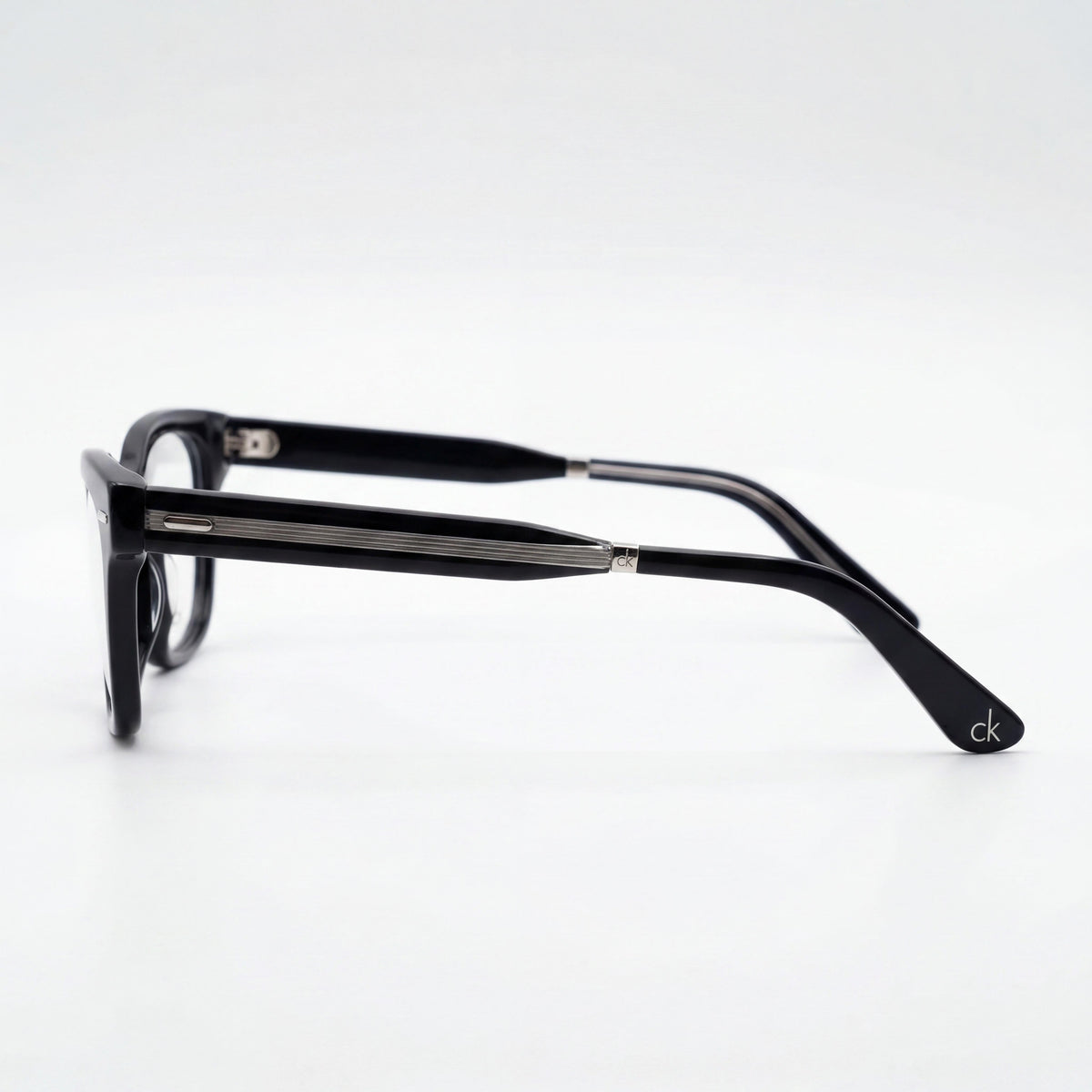 Calvin Klein CK23512 Black Square Eyeglasses Unisex, Acetate 52mm, Photo 2