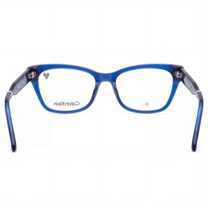 Calvin Klein CK23512 Rectangle Eyeglasses Unisex — interior view, Polycarbonate demo lenses