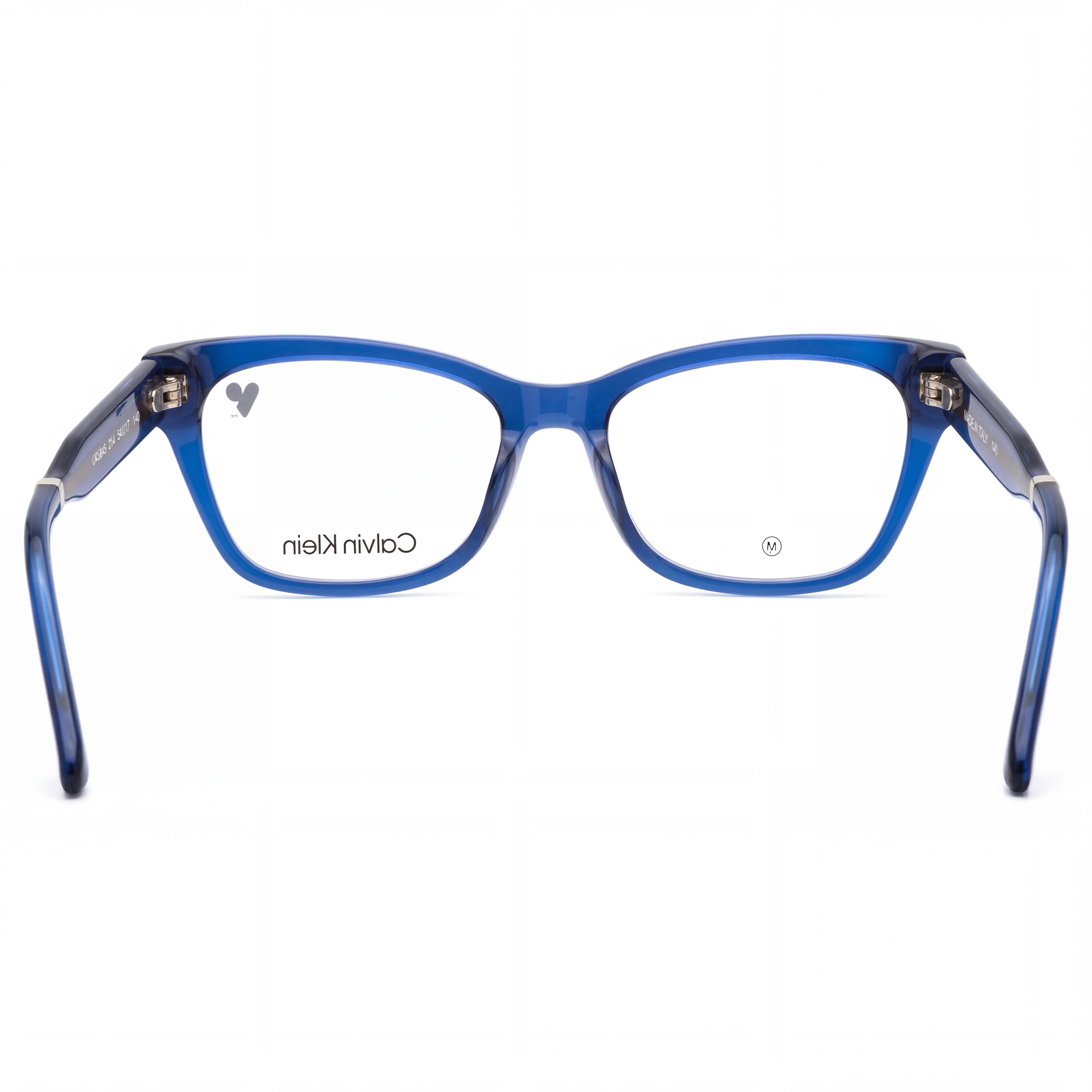 Calvin Klein CK23512 Blue Nude Rectangle Unisex Eyeglasses, Photo 4