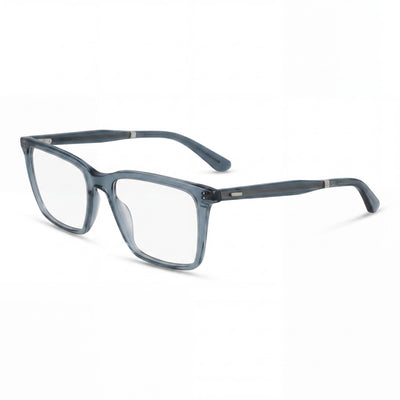 Calvin Klein CK23514 Blue Square Eyeglasses for Men, Acetate frame