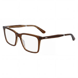 Calvin Klein CK23514 Brown Rectangle Eyeglasses Unisex, Metal frame