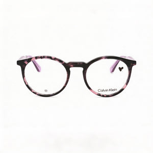 Calvin Klein Ck23515 Round Eyeglasses Unisex — front view, Metal