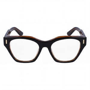 Calvin Klein Ck23518 Cat Eye Eyeglasses Unisex — front view, Alloy Steel