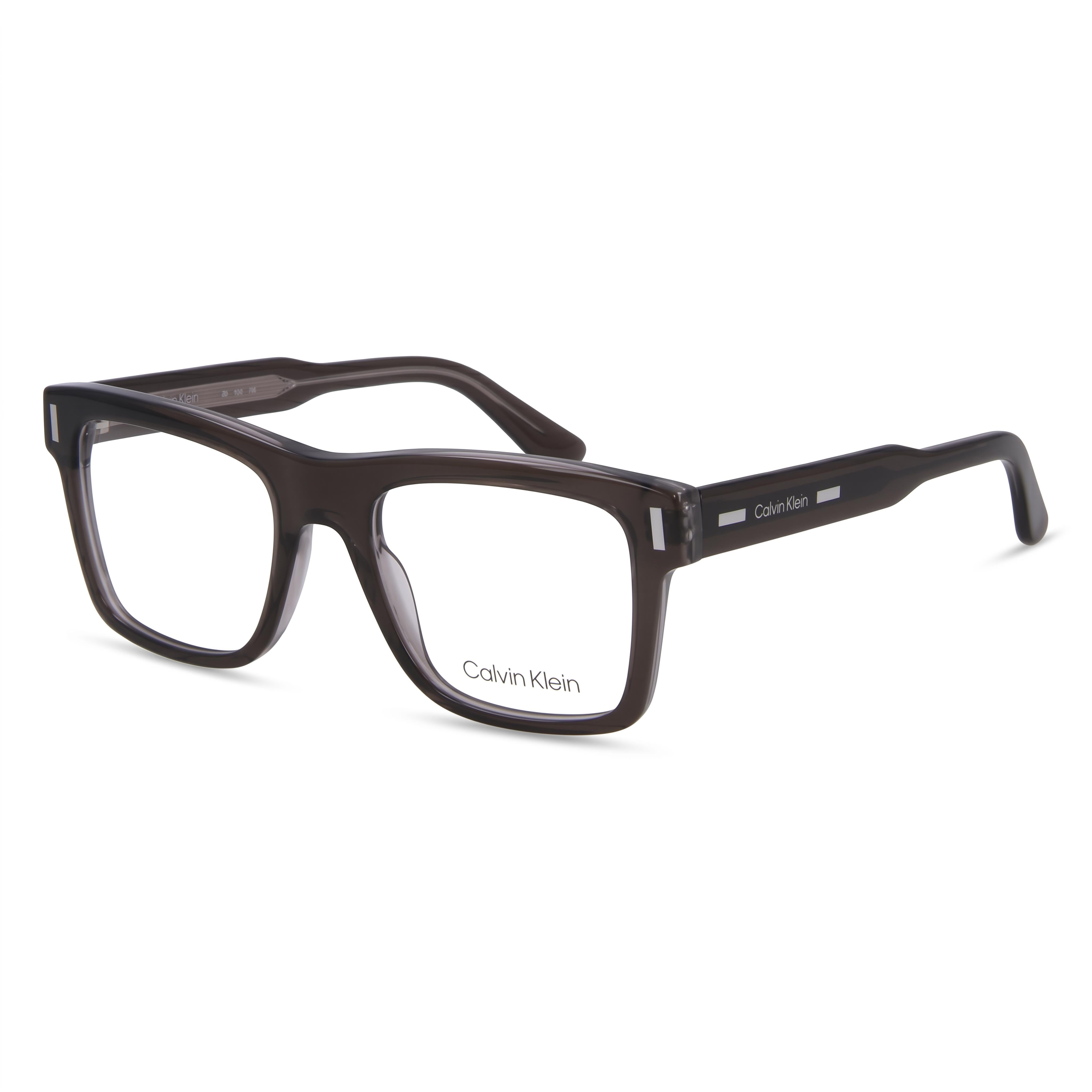 Calvin Klein Ck23519 Gafas Rectangulares Unisex Gris Pizarra, 52mm, Photo 1
