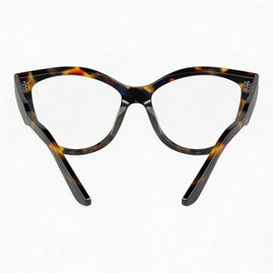 Calvin Klein CK23541 Cat Eye Eyeglasses for Unisex — interior view, Polycarbonate demo lenses
