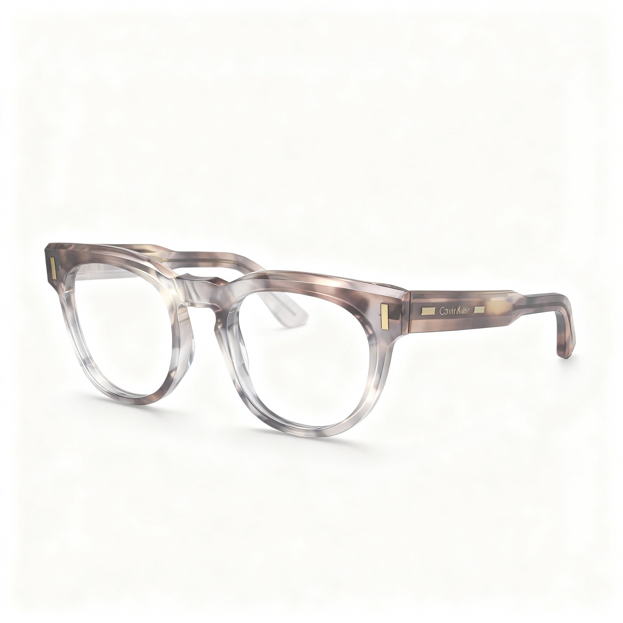 Calvin Klein Ck23542 Gafas Rectangulares Unisex Color Havana Nude, 49mm, Photo 1