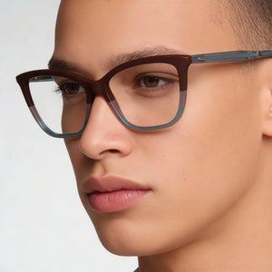 Calvin Klein Ck23545 Blue Eyeglasses Unisex — lifestyle wear, office and reading