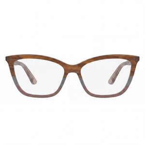 Calvin Klein CK23545 Square Eyeglasses for Women — front view, Acetate