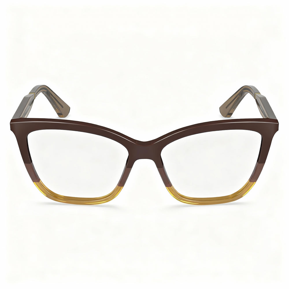 Calvin Klein CK23545 Square Eyeglasses Unisex — front view, Acetate