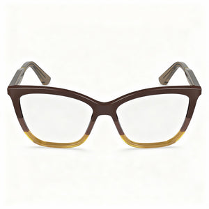 Calvin Klein CK23545 Square Eyeglasses Unisex — front view, Acetate