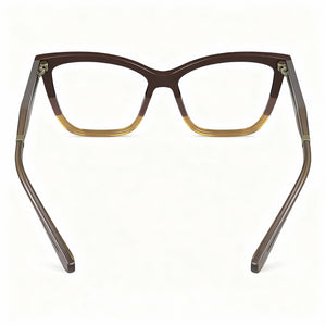 Calvin Klein CK23545 Square Eyeglasses Unisex — interior view, demo lenses
