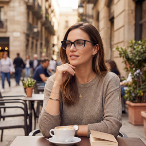 Calvin Klein CK23545 Gray Eyeglasses Unisex — lifestyle wear, office and reading