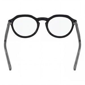Calvin Klein Ck23546 Round Eyeglasses for Men — interior view, Polycarbonate demo lenses