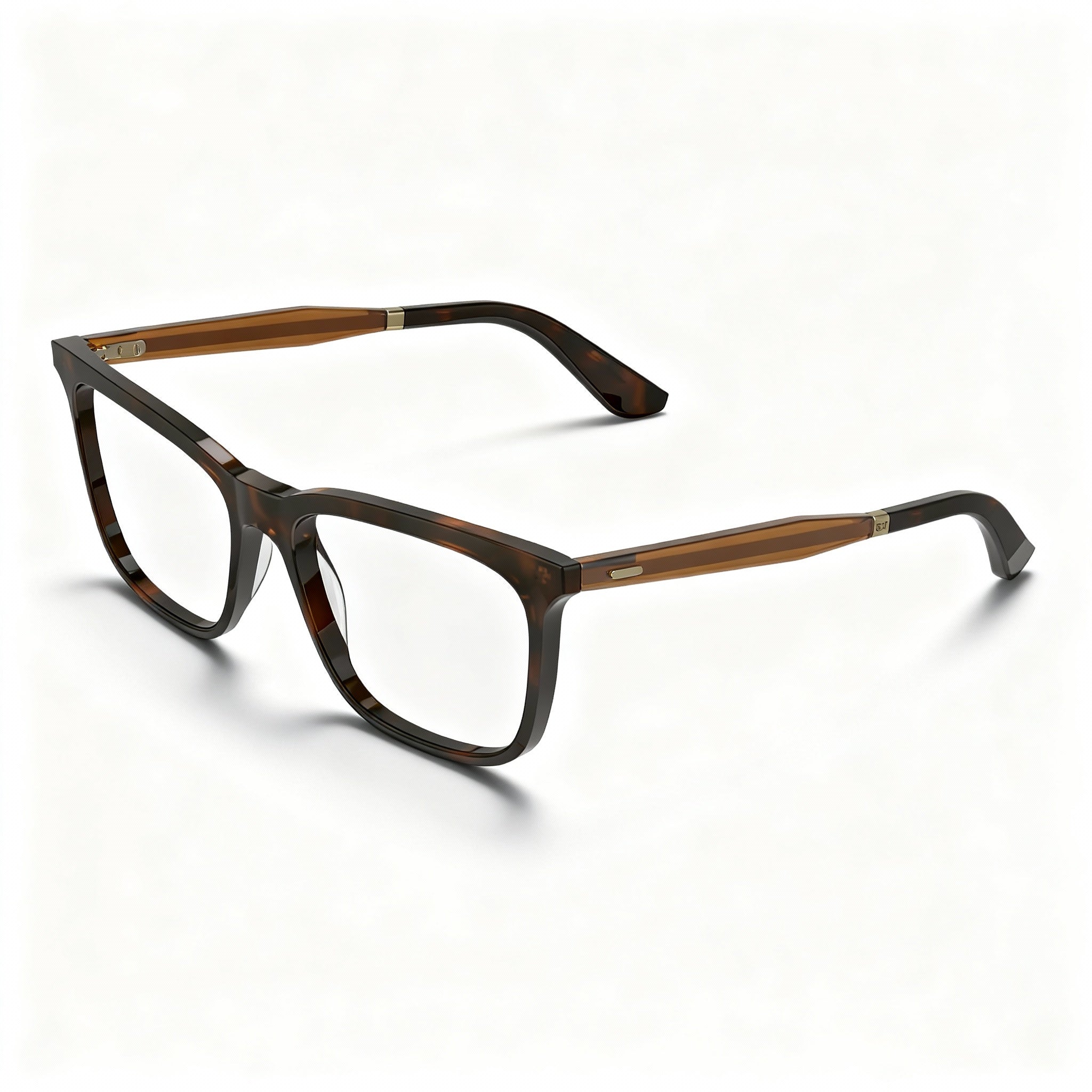 Calvin Klein CK23547 Tortoise Square Eyeglasses Unisex, Acetate 55mm, Photo 1