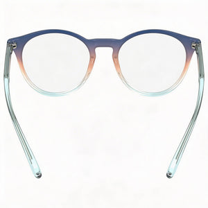 Calvin Klein CK23549 Rectangle Eyeglasses for Women — interior view, Polycarbonate lenses