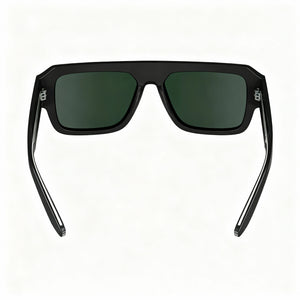 Calvin Klein CK24103 Rectangle Sunglasses Unisex — side view, Green lens