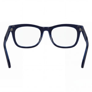 Calvin Klein CK24515 Square Eyeglasses for Men — interior view, Polycarbonate demo lenses