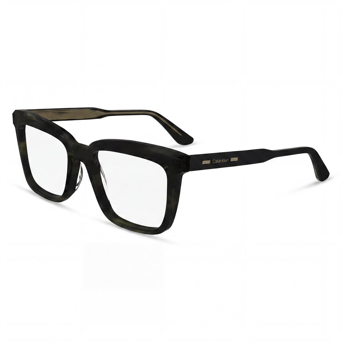 Gafas graduadas Calvin Klein CK24516 rectangulares para mujer, color caqui habana, 53 mm, Photo 1