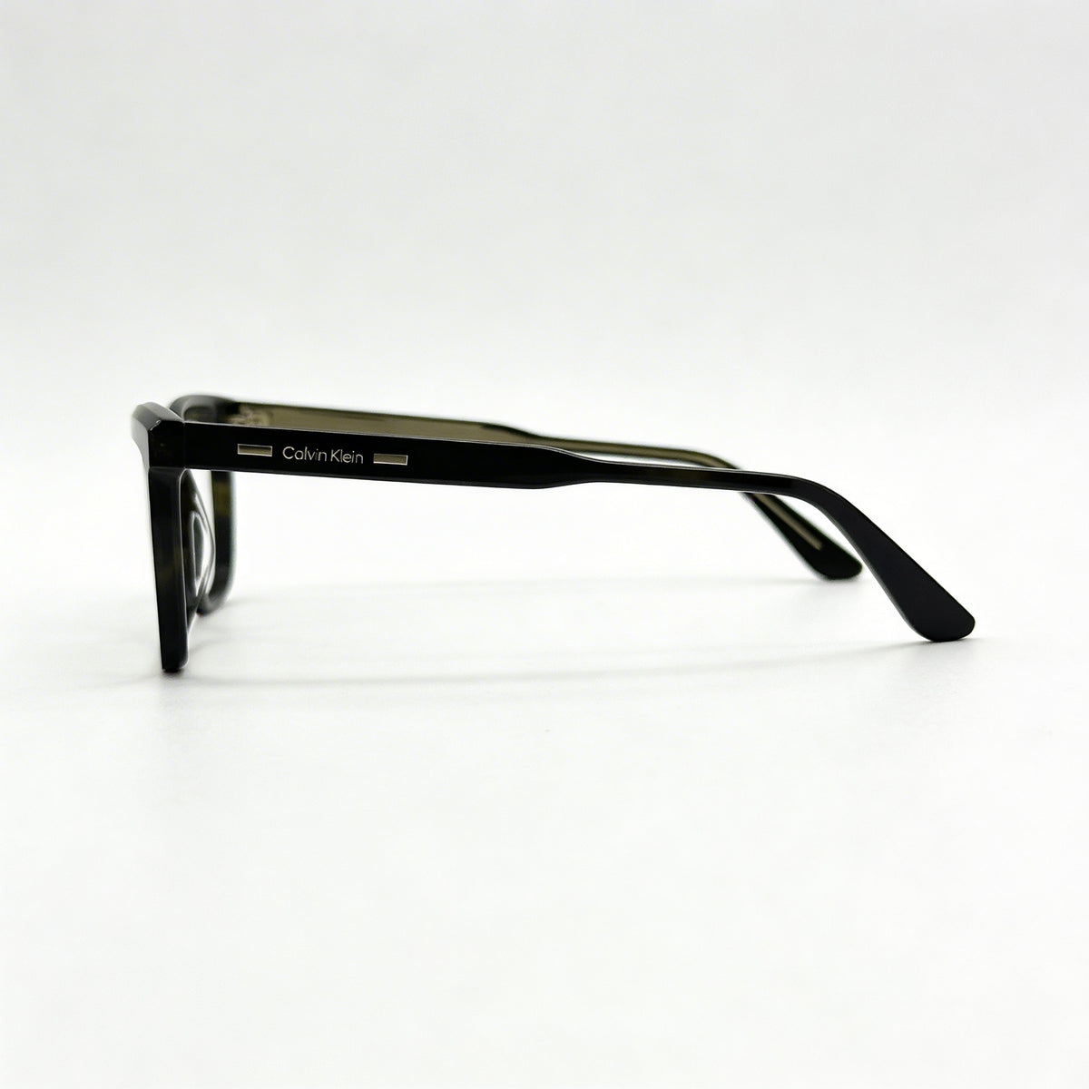 Gafas graduadas Calvin Klein CK24516 rectangulares para mujer, color caqui habana, 53 mm, Photo 3
