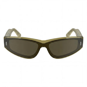 Calvin Klein CK24534S Rectangle Sunglasses Unisex — front view, Plastic frame