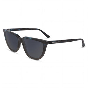 Calvin Klein Ck24537s Black Rectangle Sunglasses for Women, Grey lens