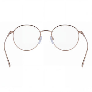 Calvin Klein CK5460 Rectangle Eyeglasses Unisex — interior view, Metal frame detail
