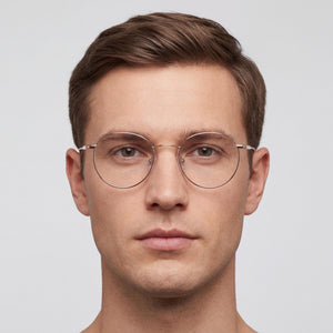 Calvin Klein CK5460 Gold Eyeglasses Unisex — lifestyle wear, office and reading