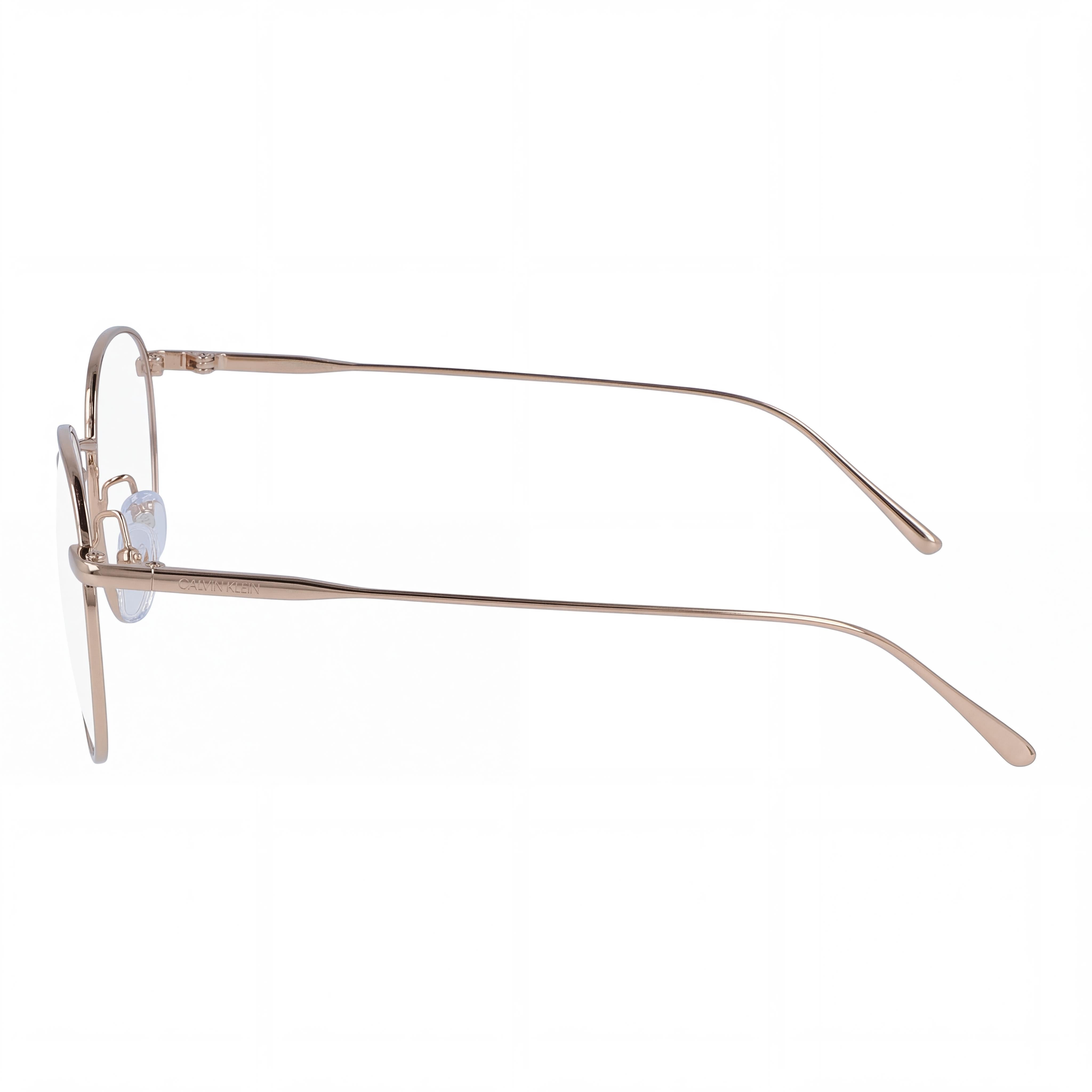 Calvin Klein CK5460 Rose Gold Rectangle Unisex Eyeglasses, Photo 3