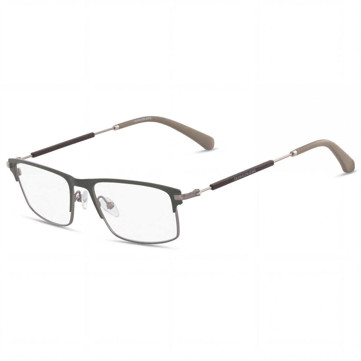 Calvin Klein CKJ18104 Cargo Rectangle Eyeglasses for Men, Acetate 53mm, Photo 1