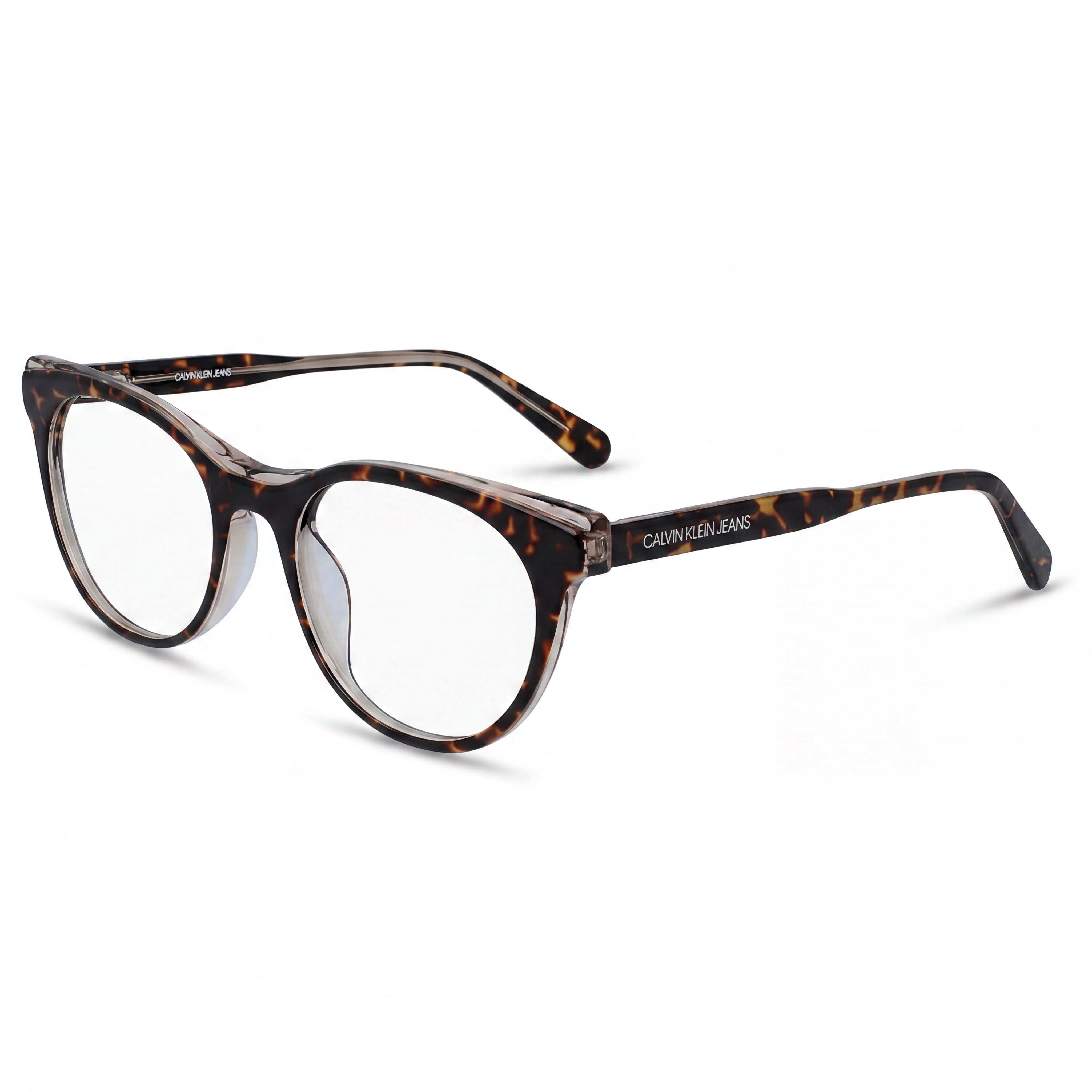Calvin Klein CKJ19107 Gafas de Ojo de Gato Havana para Mujer, 52mm, Photo 1