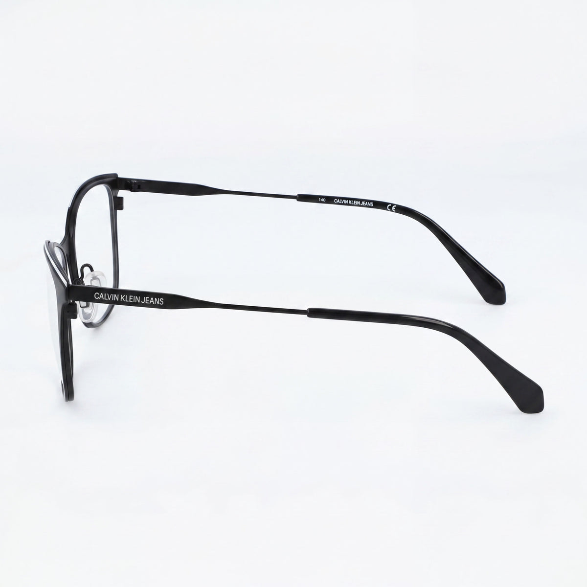 Gafas Calvin Klein CKJ21207 rectangulares en blanco y negro para mujer, 53 mm, Photo 2