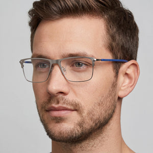Calvin Klein CKJ21400 Blue Eyeglasses Men — lifestyle wear, office and reading