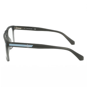 Calvin Klein CKJ21611 Rectangle Eyeglasses Unisex — side view, Gray Injected temples