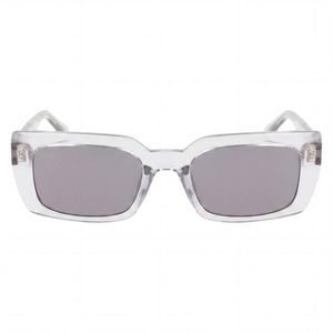 Calvin Klein CKJ22606S Rectangle Sunglasses for Women — front view, Alloy Steel frame
