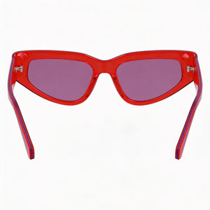 Calvin Klein CKJ23603S Cat Eye Sunglasses Women — side view, Non-Polarized Violet lens