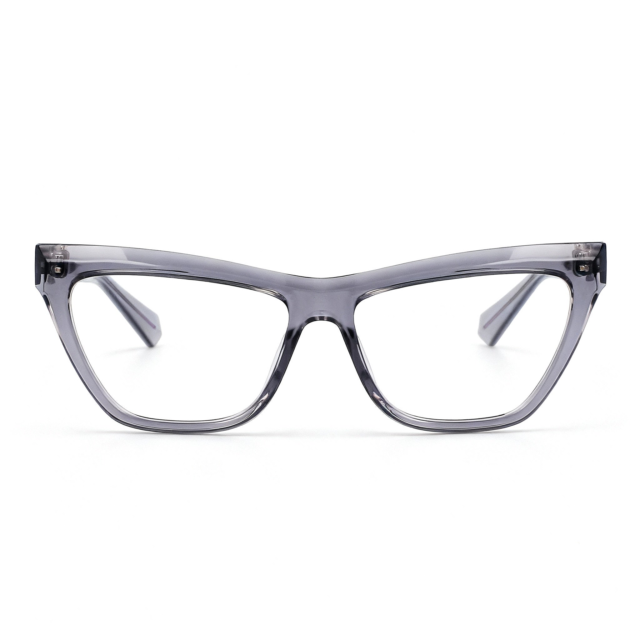 Calvin Klein CKJ23614 Gray Cat Eye Unisex Eyeglasses, 54mm, Photo 3