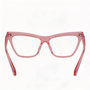 Calvin Klein CKJ23614 Cat Eye Eyeglasses for Women — front view, injected