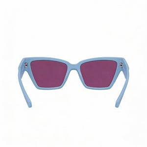 Calvin Klein Ckj23624s Cat Eye Sunglasses Women — side view, Non-Polarized Solid Violet lens