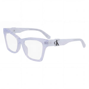 Calvin Klein Ckj23646 Blue Square Eyeglasses Unisex, Metal frame