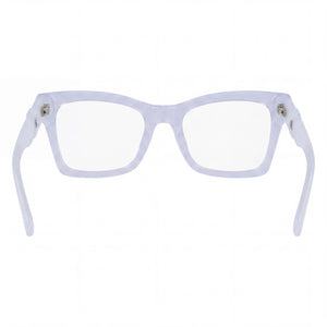 Calvin Klein Ckj23646 Square Eyeglasses Unisex — side view, Blue Metal temples